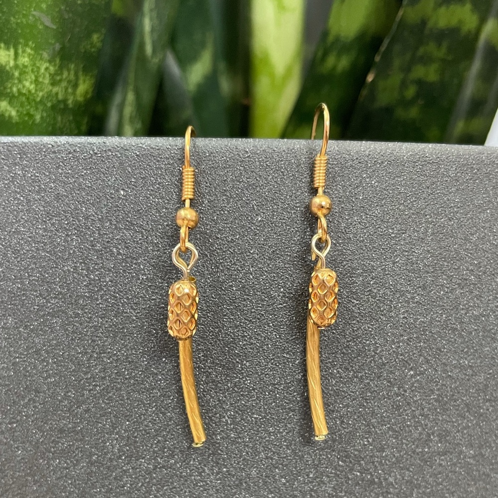 Gold Dangly Earrings
